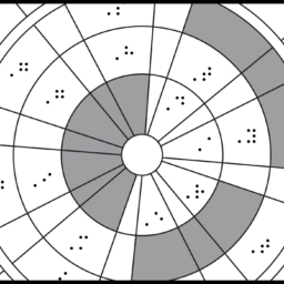 Mars Perseverance Parachute with braille labels.