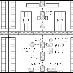 Cropped graphic of International Space Station with braille labels