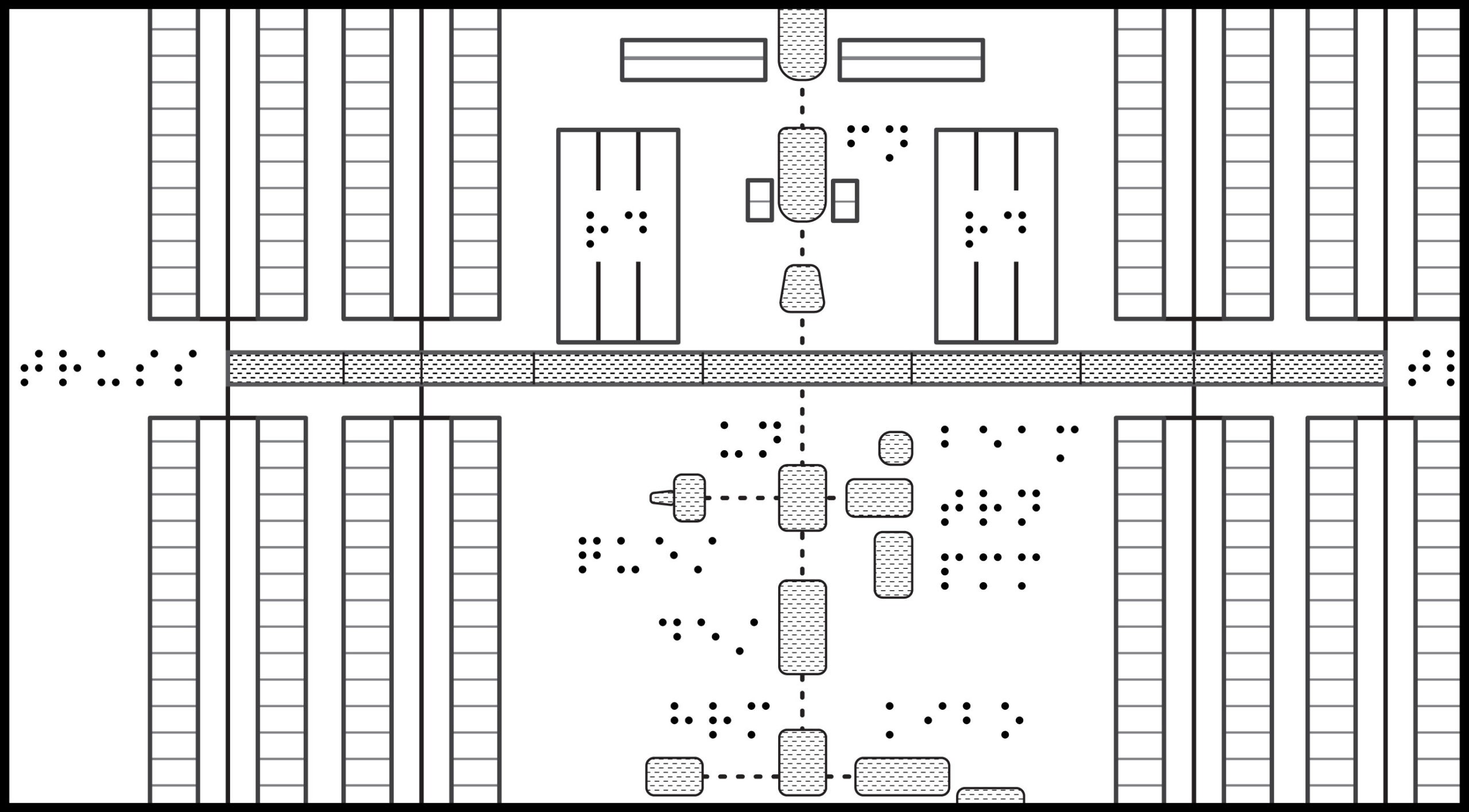 Cropped graphic of International Space Station with braille labels